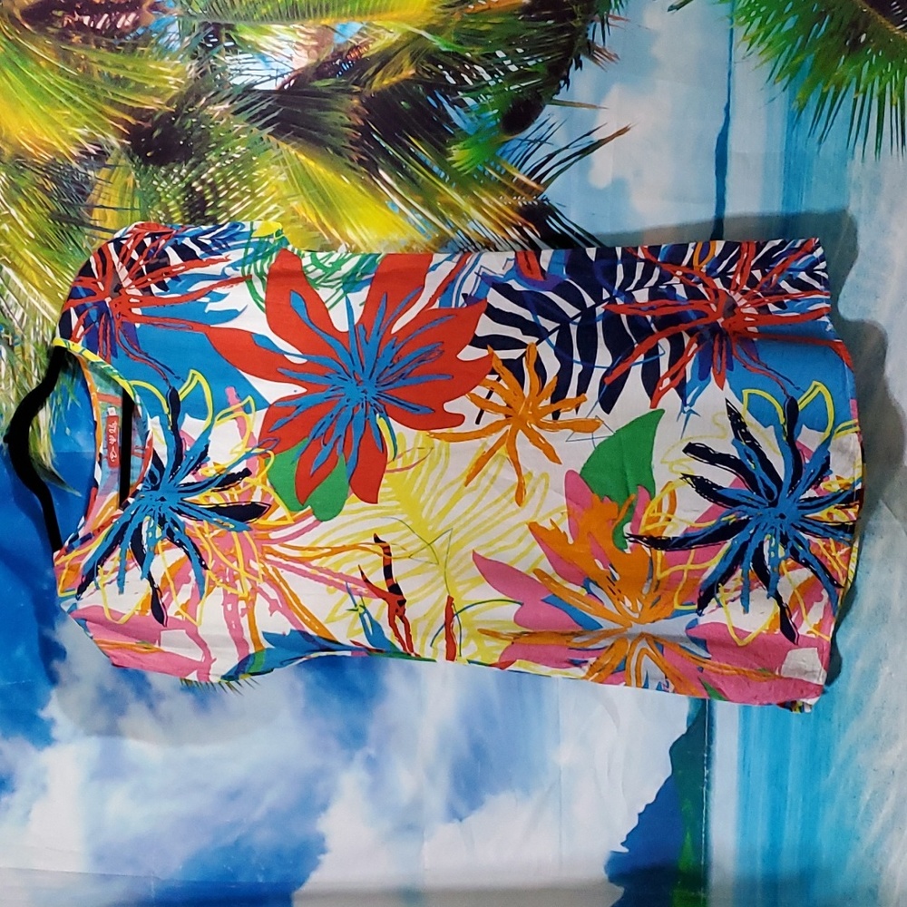 SEA LILY Tropical dress / cover-up light weight size s